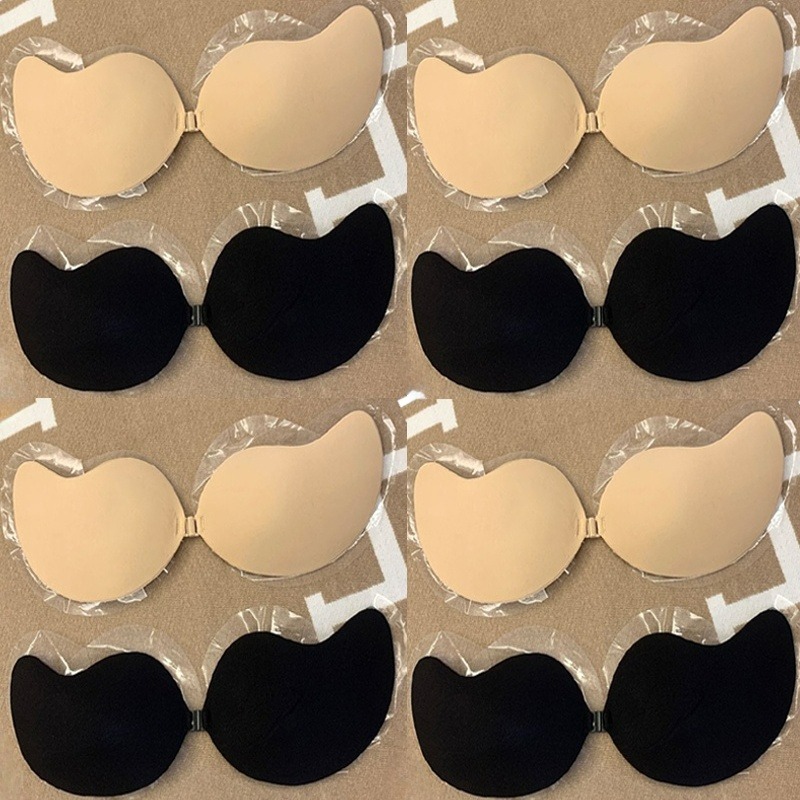 Strapless Bra Backless - 1/2 Pares de Sutiã Invisível Push