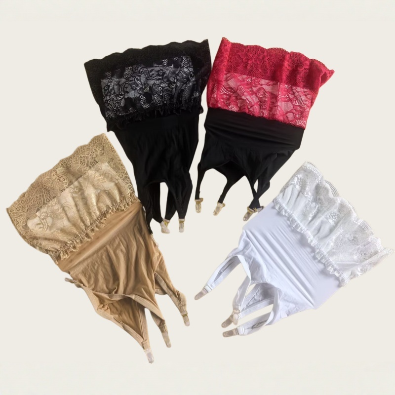 Garter Belt Set - Minissaia Transparente de Renda 2 em