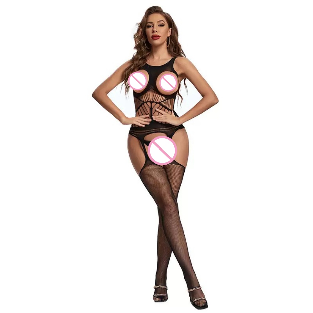 Lace Teddy Lingerie - Lingerie Sensual de Renda Transparente Feminina,