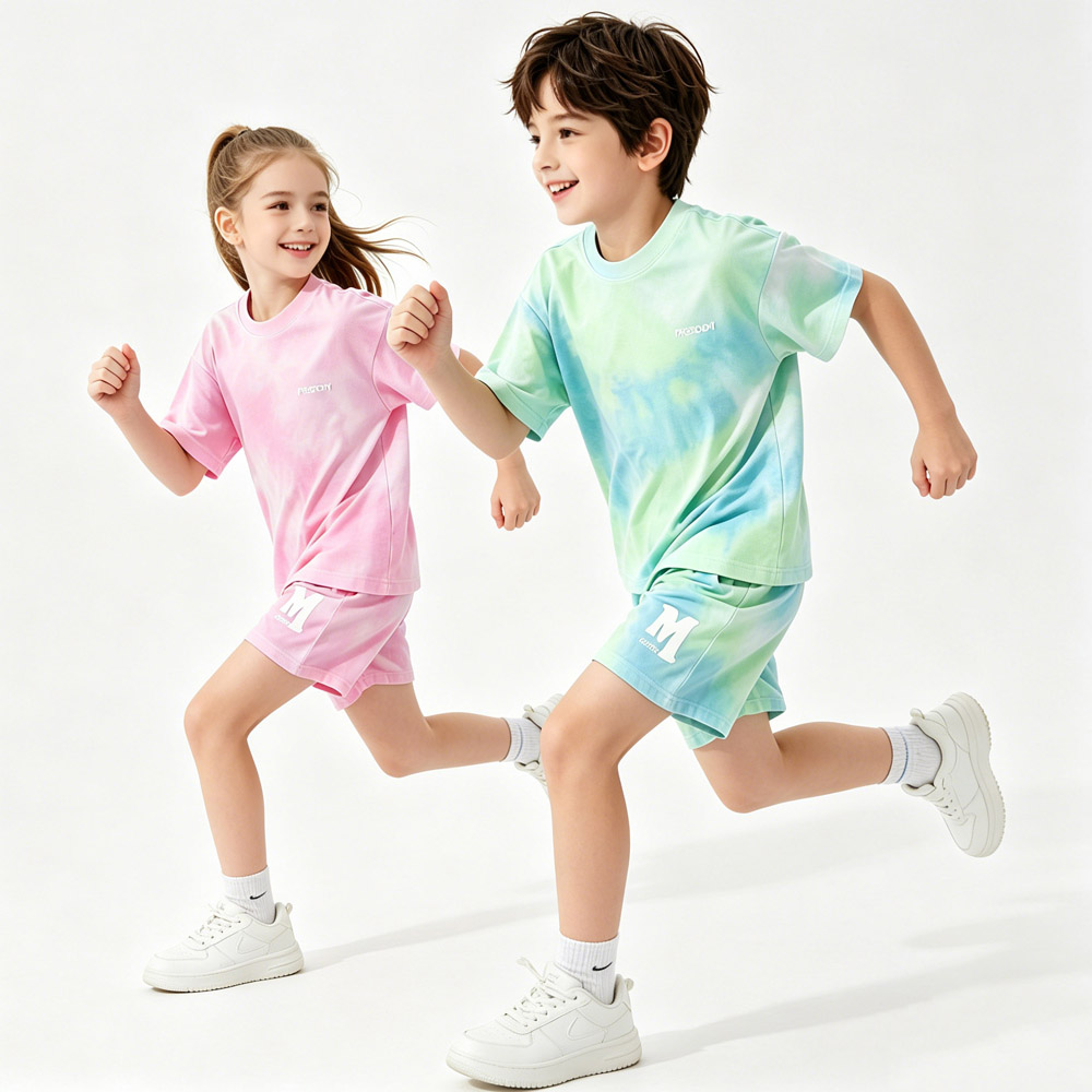 Boyshort Underwear - Conjunto esportivo infantil de algodão, 5-14