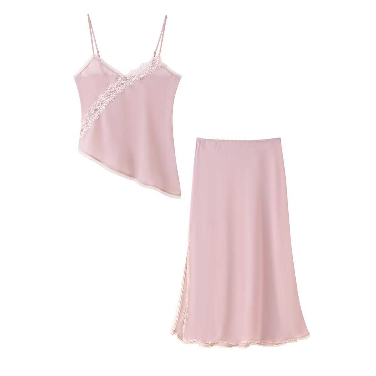 Cami Top Lace - Tidalyf 2025 feminino rosa cami topo