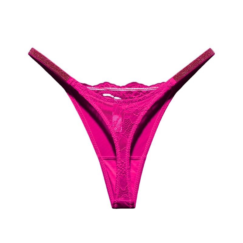 Seamless Underwear Women - Calcinha Sexy de Renda com Strass
