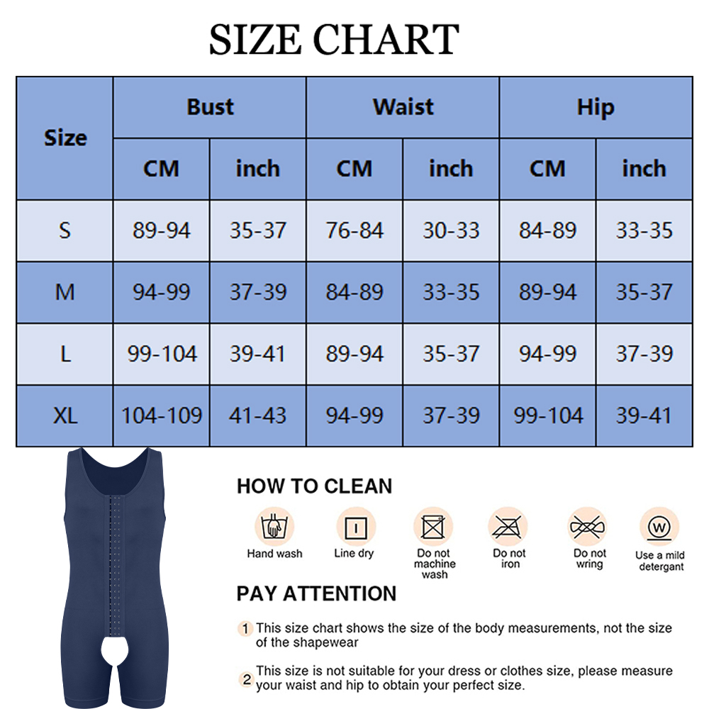 Modelador Corporal Masculino d - Shapewear Bodysuit Firm avaliação e preço