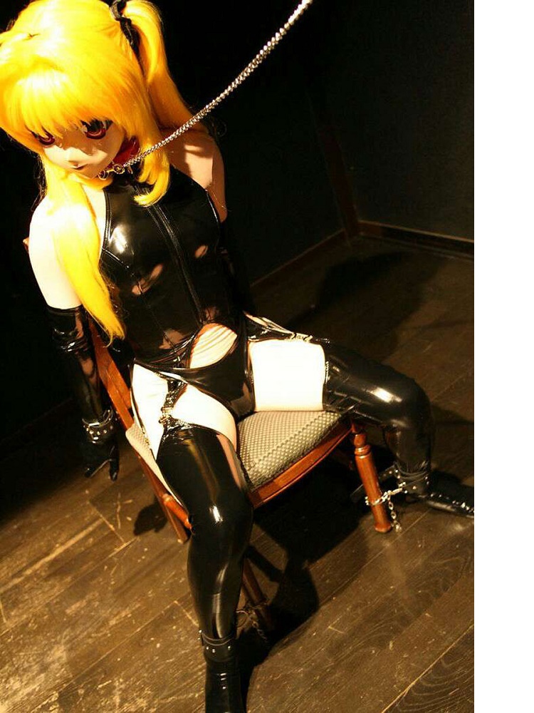 Wet Look PVC Catsuit, brilhant - Garter Belt Set avaliação e preço