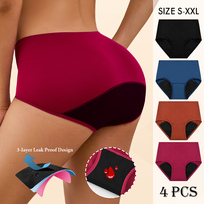 Calcinhas menstruais sem costu - Period Panty Absorbent avaliação e preço