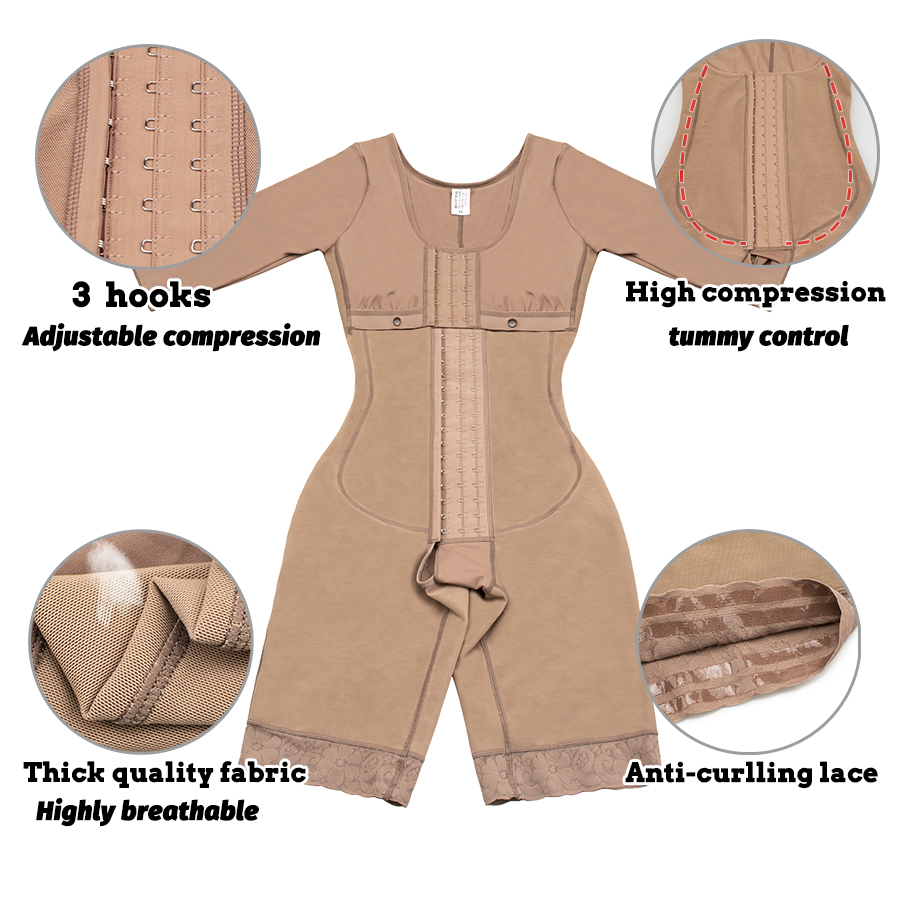 Corpo inteiro colombiano cinta - Shapewear Bodysuit Firm avaliação e preço