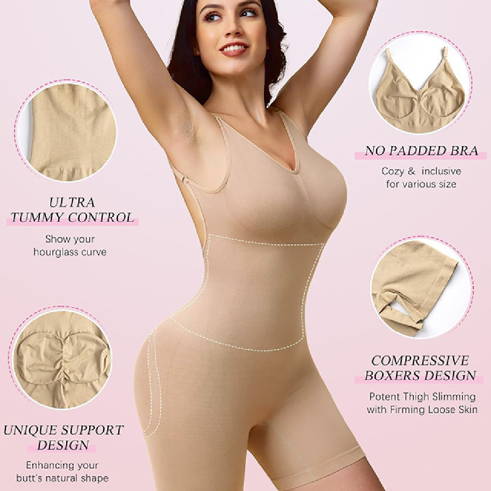 Body Modelador Feminino Invisí - Shapewear Bodysuit Firm avaliação e preço
