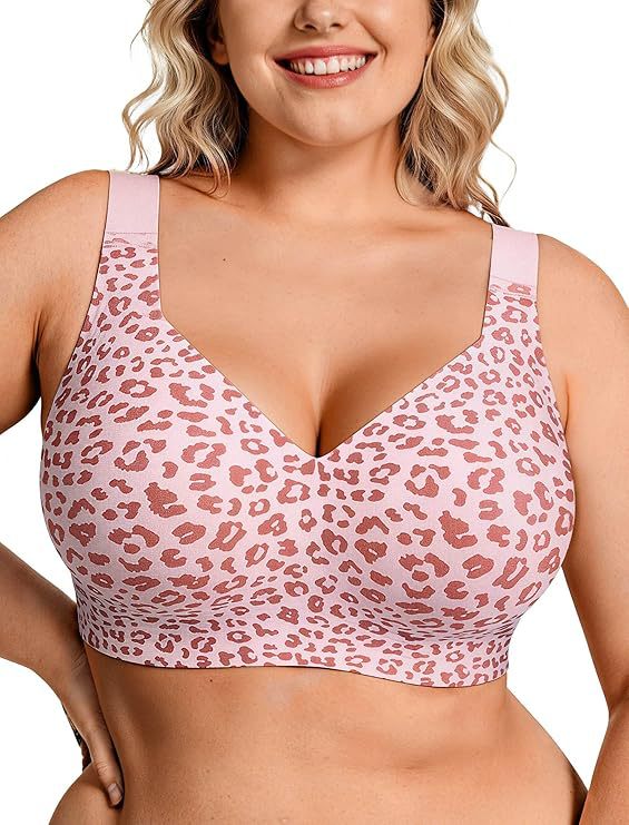 Sutiã Jelly Sem Fio Plus Size  - Push Up Bra Padded avaliação e preço
