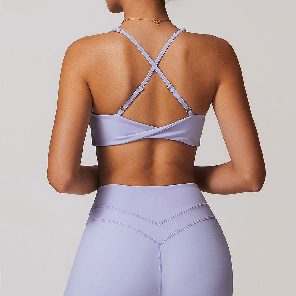 JUREN-sutiã esportivo para mul - Push Up Bra Padded avaliação e preço
