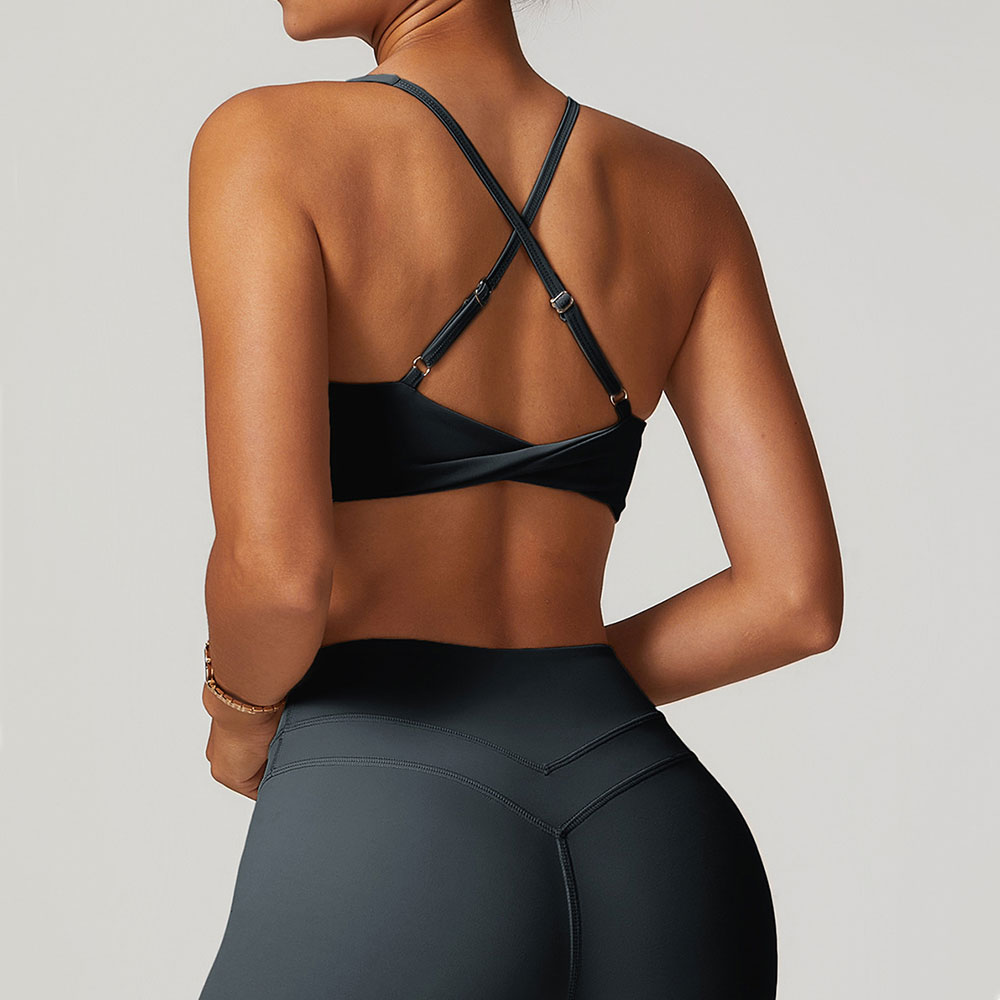 JUREN-sutiã esportivo para mul - Push Up Bra Padded avaliação e preço